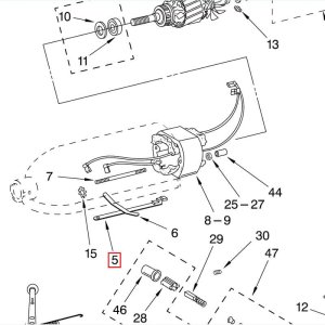 Bild 2 zu Artikel KitchenAid Schubstange Nr. 5 für Geschwindigkeitsregler – Speed Link / Cam 