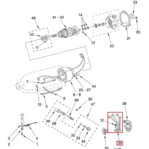 Bild 1 zu Artikel KitchenAid Steuerplatine Nr. 39 – Speed Phase Control Board 