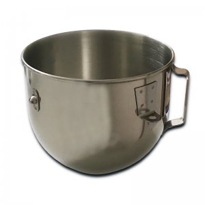 Bild zu KitchenAid-Edelstahlschüssel 4,83 Liter für Heavy Duty KPM5, KPM50 und K5SS (5 Qt.), KitchenAid-Zubehör
