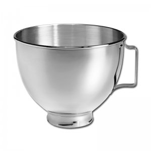 Bild zu KitchenAid-Edelstahlschüssel 4,28 Liter für Artisan, Classic und UltraPower (4,5 Qt.), KitchenAid-Zubehör
