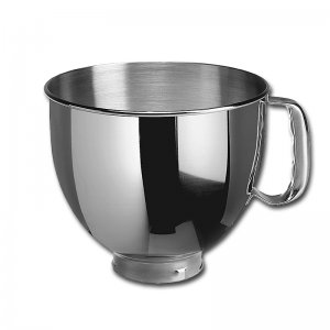 Bild zu KitchenAid-Edelstahlschüssel 4,83 Liter für Artisan, Classic und UltraPower (5 Qt.), KitchenAid-Zubehör 