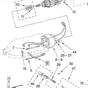 Bild 1 zu Artikel KitchenAid Brückenfeder Nr. 6 – Abstandsfeder für Schubstange 